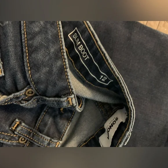 Sonoma blue jeans - slim boot, Womens size 12 - Picture 2 of 2